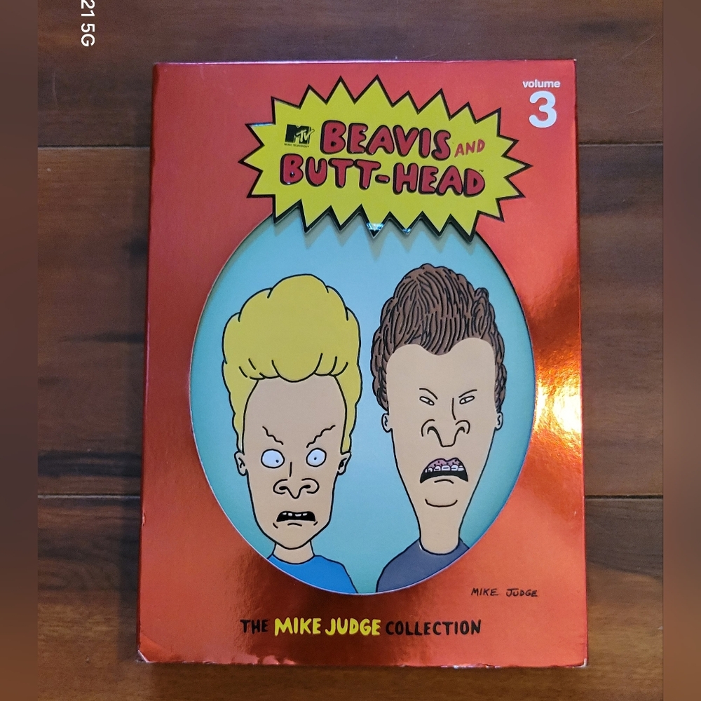 EUC Beavis and Butt-Head Volume 3 The Mike Judge Collection 3 DVD Set